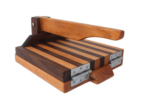 Central Coast Woodworks Hardwood Tortilla Press - Oak & Walnut - 10 inch Central Coast Woodworks