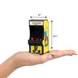 Tiny Arcade Pac-Man 3.5" Mini Retro Game - Functional Arcade Cabinet w/ Real Gameplay & Sounds - Classic Game Fits in the Palm of Your Hand (Ages 8+) TINY ARCADE