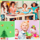 Sherr Construction Colored Paper Cardstock Bulk, A4 9" x 12", 1000 Sheets, Heavyweight Craft Printer Paper for Kids Bulk School Supplies Art(Rainbow Color) Sherr