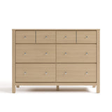 Storkcraft Horizon 6 Drawer Dresser (Driftwood) – GREENGUARD Gold Certified Dresser for Nursery & Kids’ Room, Modern Storage with Interlocking Drawer System Storkcraft