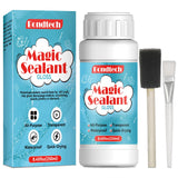 8 OZ Gloss Sealer, Glue & Finish, Air Dry Clay Glaze, Clear Decoupage Glue, Waterbase Clay Varnish for DIY Crafts, Wood, Paper, Art Projects, Craft, Painting, Puzzle,Ceramics,Magic Sealant 250 ML Bondtech