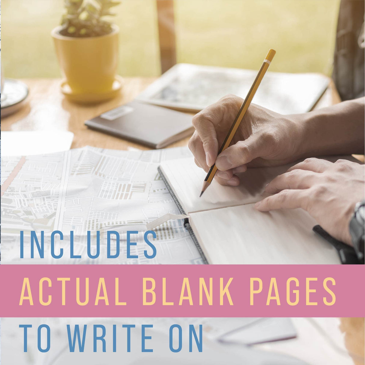 Maplefield XL Travel-Themed Blank Book Set of 3 for Writing, Home Decor, Coffee Table, Bookshelves – Luxury Decor (Maldives, Santorini, Galapagos) Maplefield