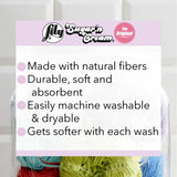 Lily Sugar N Cream Cones Bamboo Yarn - 1 Pack of 400g/14oz - 100% Cotton - #4 Worsted (Medium) - 674 Yards - Knitting/Crochet Lily