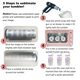 KAVIAT Sublimation Oven Machine with Heat Tape,Gloves,1500W 22L 110V Convection Oven for Sublimation Blanks Mugs Tumblers,Water Bottles,Cups Bulk Sublimation Printing KAVIAT