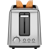 Chefman 2 Slice Toaster, 7 Shade Settings, Small Toaster 2 Slice with Removable Crumb Tray, Thick Bread Toaster and Bagel Toaster, Defrost, Cancel, Perfect for Toaster Pastries – Black Chefman