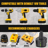 ANTRobut 2 Pack 6500mAh 18V Lithium Battery DC9096 Replacement for Dewalt 18V Battery XRP DC9099 DW9096 DW9098 DW9099 DW9095 Replacement 18 Volt Dewalt Batteries ANTRobut