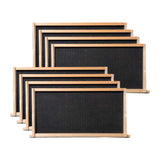 BeeCastle Heavy Wax Coated Langstroth Unassembled Deep/Brood Box with Frames and Beeswax Coated Foundation Sheet (8 Frame) BeeCastle