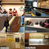 13ft/4M Led Vanity Mirror Lights Kit Bendable NO NEED TO CUT Vanity Make-up Mirror Cloakroom Adjustable Flexible Strip Light Table Set with Dimmer and Power Supply Mirror Not Included ZOKON