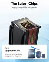 PG-245 XL/CL-246 XL High Capacity Combo Pack for Canon 245XL/Black and The 246XL/Color Works with Canon Pixma MX490 MX492 MG2522 TR4520 MG3022 MG2520 TS3100 TS3122 TS3300 Printer(1 Black,1 Tri-Color) TECKKIN