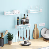 Fixwal Wood Nursery Book Shelves, 16.5 Inch Floating Bookshelves for Wall Set of 3, Baby Kids Decor, Solid Wood Wall Mounted Shelves for Books, Toys and Decor Storage (White) Fixwal