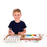 Melissa & Doug Natural Play: Play, Draw, Create Reusable Drawing & Magnet Kit – Princesses (54 Magnets, 5 Dry-Erase Markers) - FSC Certified Melissa & Doug