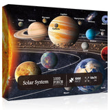 Space Puzzles for Adults, Solar System Planet Jigsaw Puzzles 1000 Pieces, Planet Earth Puzzles as Space Wall Art Decor PPuzzling