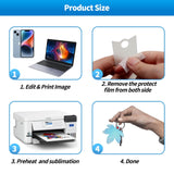 33Pcs Acrylic Sublimation Blanks Bulk Set for Personalized Name Plate for Stanley 40 oz Tumbler, DIY Keychain Crafting, Personalized Xmas Tree Ornament etc(3 Styles) BCWW