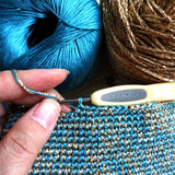 Clisil 100g DIY Black Colorful Lurex Yarn Shining Yarn Glitter Sparkle Yarn Metal Yarn Sparkle Yarn Crochet Thread Bag Sweater Toy Yarn Accessory Yarn CLISIL