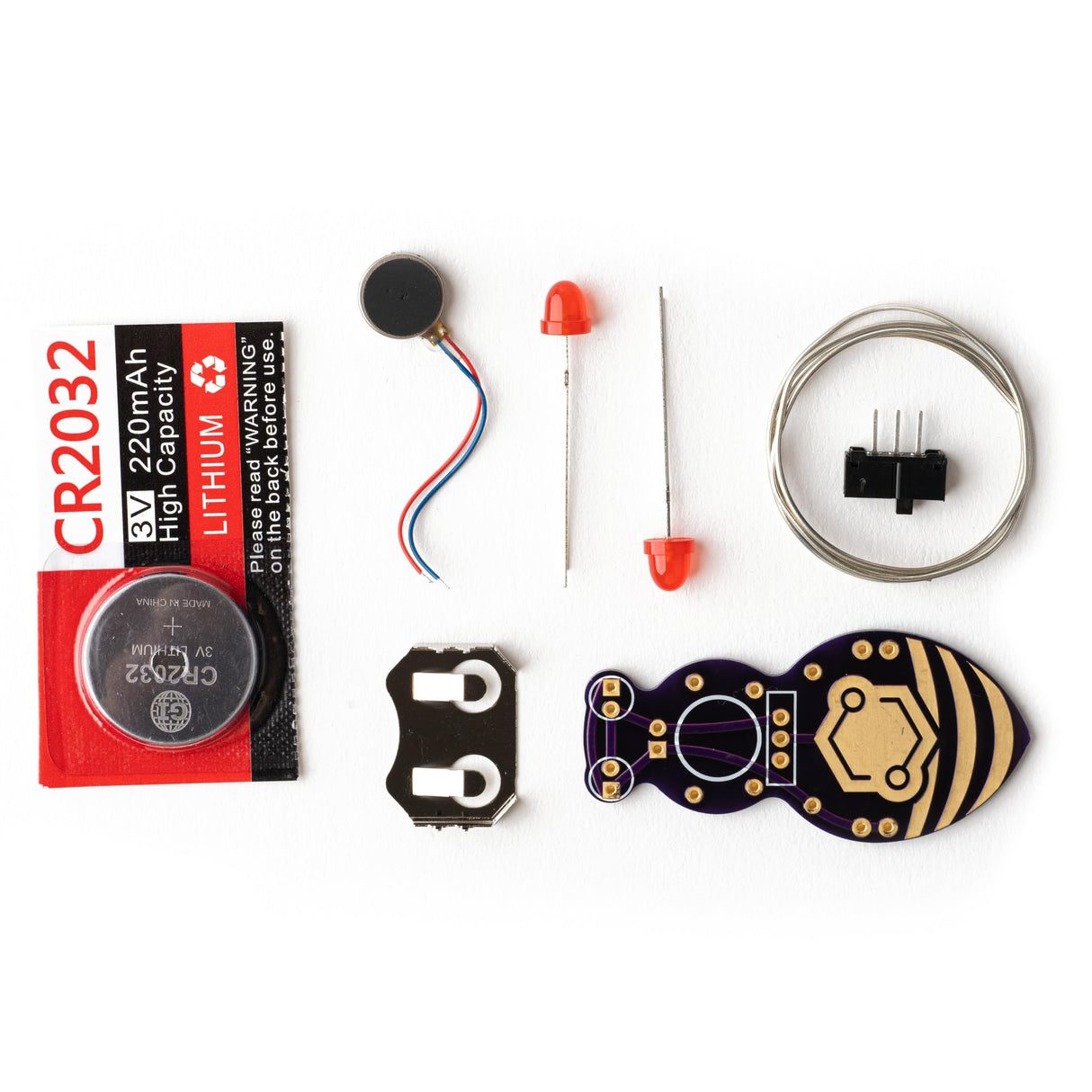 Learn to Solder Kits Jitterbug Soldering Kit | DIY Electronics Projects for Beginners | STEM Practice Science Project | Electronic Vibration Motor Circuit Boards with Battery LEARN TO SOLDER KITS