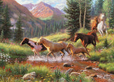 Cobble Hill 1000 Piece Puzzle - Mountain Thunder - Sample Poster Included Cobble Hill Puzzle Company Ltd.