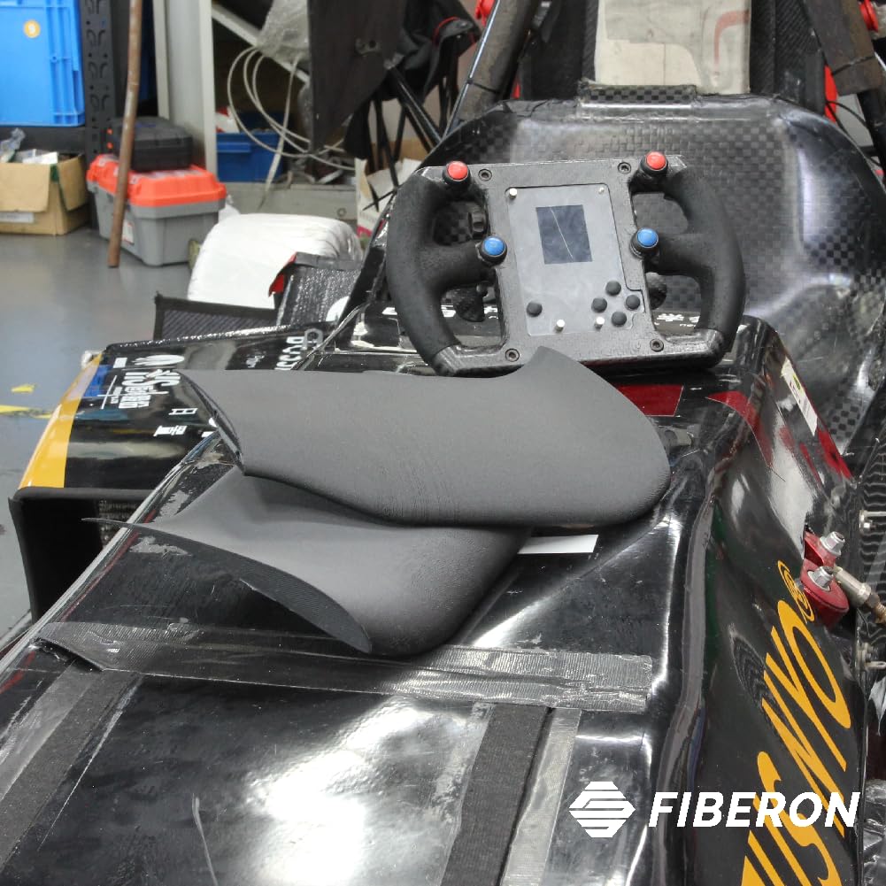 Polymaker Fiberon PET-CF17 3D Printing Filament Black 1.75mm 0.5kg, Excellent Stable Stiffness - Fiberon Carbon Fiber Reinforced PET 3D Printer Filament, Ideal for Jigs and Fixtures POLYMAKER