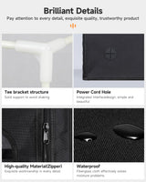 Creality Official 3D Printer Enclosure Fireproof and Dustproof Tent Constant Temperature Protective Cover Storage 480*600*720mm for Ender 3/Ender 3V2/Ender 3S/S1/S1 Pro/Ender 3Pro/Ender 3 Neo/3 V2 Neo Creality