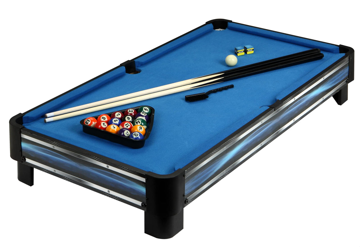 Hathaway Breakout 40-in Tabletop Pool Table, Blue Hathaway