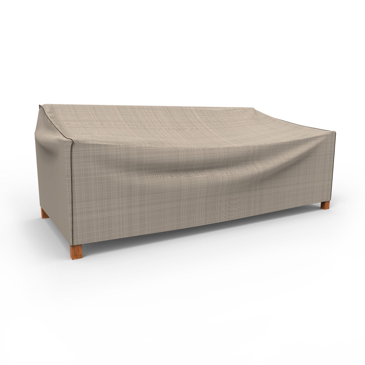 Budge P3W04PM1 English Garden Patio Sofa Cover Heavy Duty and Waterproof, Large, Two-Tone Tan - WoodArtSupply