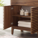 Modway Render 30" Bathroom Vanity in Walnut - Sink Basin Not Included Modway