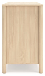 Signature Design by Ashley Cabinella Casual 6-Drawer Dresser with Safety Stop, Light Brown Signature Design by Ashley