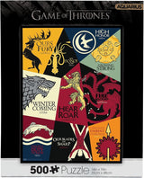 AQUARIUS - Games Of Thrones Mottos 500 Piece Jigsaw Puzzle AQUARIUS