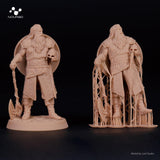 NOVA3D 16K TGM 3D Printer Resin,Tabletop Gaming,High Toughness,Impact Resistance Ultra Precision,405nm LCD Rapid Photopolymer Resin for Board Game Character Model LCD 3D Printing Beige Resin 1kg NOVA3D