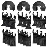 WORKPRO 23-Piece Metal/Wood Oscillating Saw Blades Set for Quick Release Multitool, Blades for Dewalt, Craftsman, Ridgid, Milwaukee, Rockwell, Ryobi and More WORKPRO