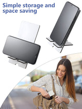 4 Pieces Sublimation Blank Phone Stand Cell Phone Stand Sublimation Phone Holder for Desk Wood Smartphone Holders DIY Craft Sublimation Phone Charging Holder for Desktop Office Table Home Kitchen Frienda