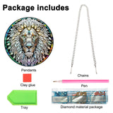 JISHSHAY Diamond Painting Kits - Hanging Pendant, Lion, Wind Chimes, Keychains, Suncatchers, Crystal, Gem Art JISHSHAY