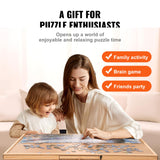 VEVOR 1000 Piece Puzzle Board with 6 Drawers and Cover, 29"x21.6" Rotating Wooden Jigsaw Puzzle Plateau, Portable Puzzle Accessories for Adults, Puzzle Organizer & Puzzle Storage System, Gift for Mom VEVOR