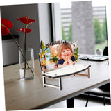 STOBOK White Embryo Chair Dining Table Bench Christmas Crafts Chair Sublimation Memorial Bench Blanks ornament Chair Decor for Tabletop Home Decor, Personalized Photo Frame Sublimation 4pcs. STOBOK