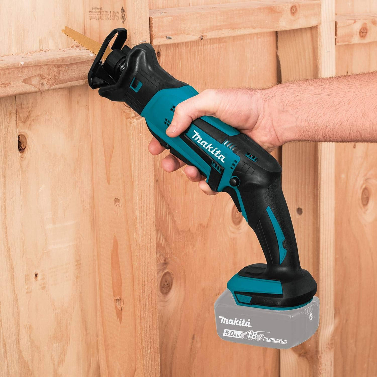 Makita XRJ01Z 18-Volt LXT Lithium-Ion Cordless Compact Reciprocating Saw (Tool Only, No Battery), Bare Tool Makita