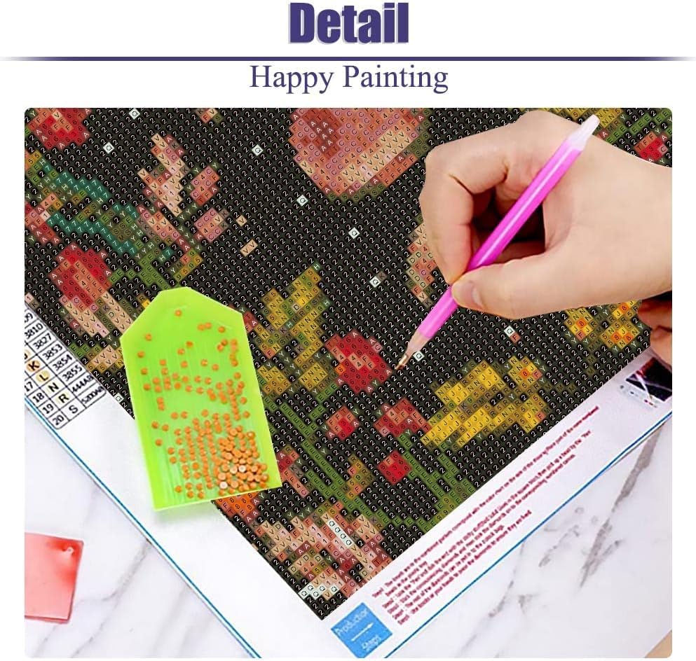 Diamond Art Painting Kits for Adults,Today is a Good Day to Have a Good Day Inspirational Quote 5D DIY Round Drill Paint with Diamond Dots, Home Wall Decor 11.7 x 15.8 Inch Generic