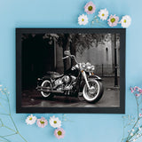 TUTUMAY21 Motorcycle Diamond Painting Kits Classic Bike 5D Diamond Painting Kits for Adults Round Full Drill Diamonds Diamond Art Kits Crafts for Home Wall Decoration Gifts 12x16 inch TUTUMAY21