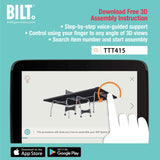 MD Sports Table Tennis Set, Regulation Ping Pong Table with Net, Paddles and Balls (8 Pieces) - Green and White MD Sports