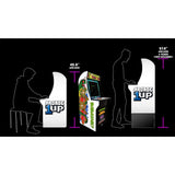 Arcade1Up Pac-Man - Classic 2-in-1 Home Arcade, 4ft ARCADE1UP