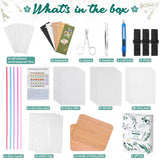 Suziko Professional Flower Press Kit 6 Layers 6.3 x 8.3 inch , Flower Pressing Kit for Adults Kids, Great Gift for Daughter Suziko