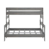 Farmhouse Twin XL Over Queen Bunk Bed by Max & Lily in Driftwood Finish Max & Lily