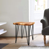 Home Soft Things Hairpin Metal Table Legs 20 Inch Legs for Furniture Coffee Bench Dining End Industrial Table Desk Set of 4 with Black Screws Adjustable Cushion Floor Protectors, 20" Home Soft Things