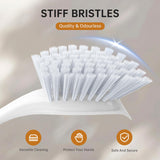 Amazer Dish Brush with Handle, 2 Pack Kitchen Scrub Brushes for Cleaning, Dish Scrubber with Stiff Bristles for Sink, Pots, Pans Amazer