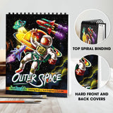 SOUTHERN LOTUS Outer Space Spiral Adult Coloring Book - Unleash Your Creativity with Designs. A Relaxing Coloring Experience for Adults, Women, Teens. Stunning Spiral Drawings to Color and Inspire! SOUTHERN LOTUS