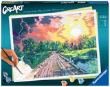 Ravensburger CreArt Magical Light Paint by Numbers Kit for Adults - Painting Arts and Crafts for Ages 14 and Up Ravensburger