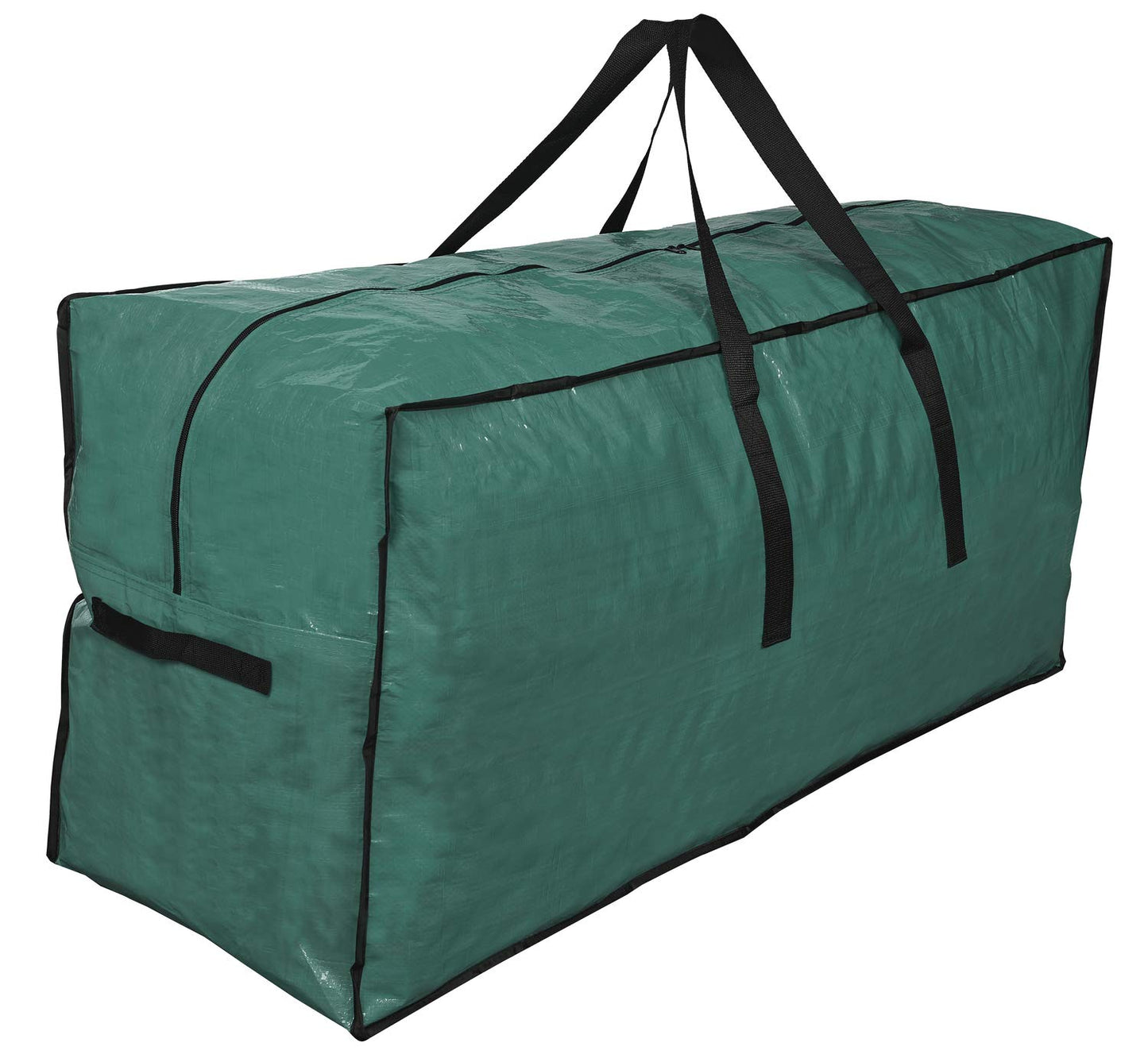 Primode Christmas Tree Storage Bag | Fits Up to 9 Ft. Tall Disassembled Tree I 65"x15"x30" Holiday Tree Storage Case | Protective Zippered Artificial Xmas Tree Bag (9ft, Green)