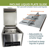 VacMaster VP95 Chamber Vacuum Sealer with Industrial Oil Pump. Great for Portioning, Meal Prep, Restaurants, Catering, Food Trucks, Sous Vide, Home. Great for Dry Goods, Liquids and Marinades. Vacmaster