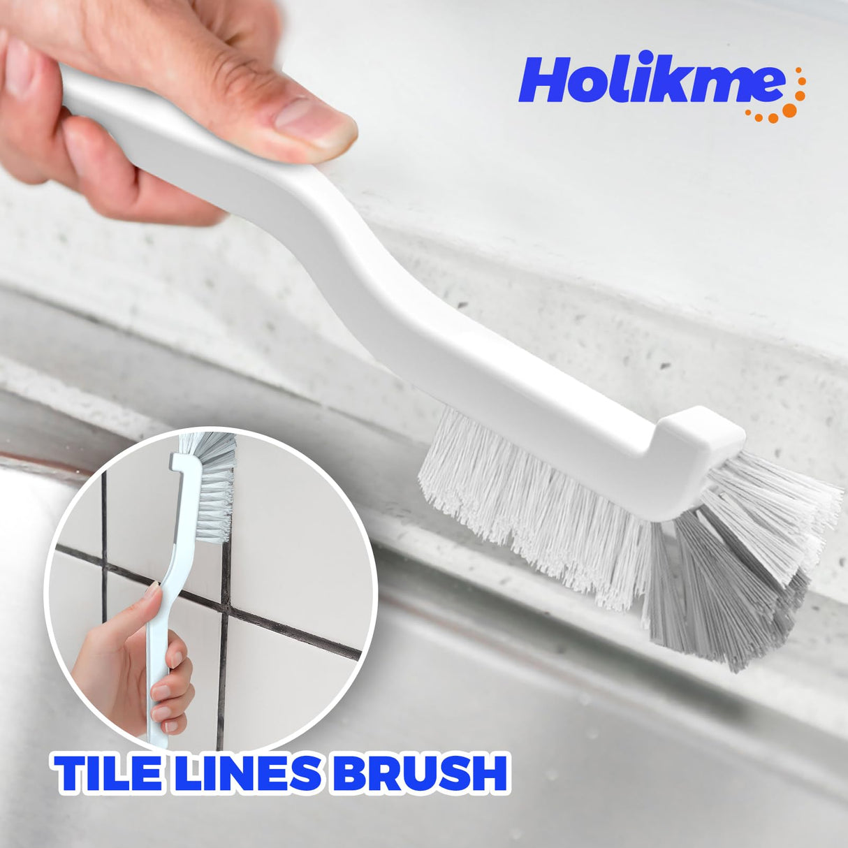 Holikme 5Pack Kitchen Cleaning Brush, Green Holikme