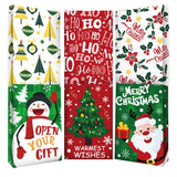 SULOLI Christmas Gift Boxes with Lids, 12 Pack Patterned Shirt Clothes Boxes for Christmas Wrapping Gifts SULOLI