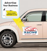 KLSKKJ Blank Car Magnets with 40 mils, 2 Pack 17” x 12” Car Magnets and Decals, Rounded Corners Blank White Car Door Magnet, Magnetic Signs for Vehicles to Advertise Business and Company Logo… KLSKKJ