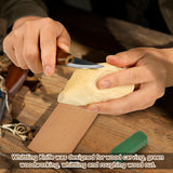 Olerqzer Wood Carving Knife With Leather Strop and Polishing Compound,Wood Whittling Knife,Wood Carving Tools for Beginners,Adults and Kids Whittling Tools (Sloyd Carving Knife) Olerqzer